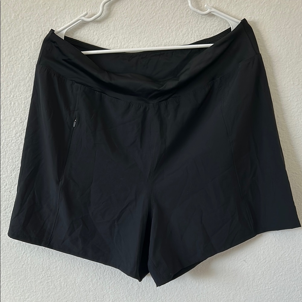 Hurley Women's Elegant Black Swim Coverup Shorts